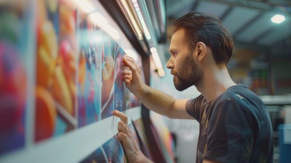 Impression grand format : les étapes de création d'une affiche en coroplast