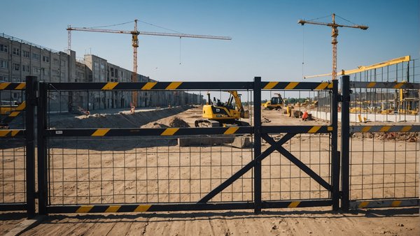 Barrières et clôtures de chantier : les différentes options disponibles sur le marché